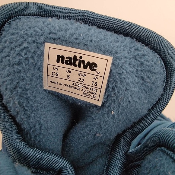 NATIVE SHOES CHAMONIX BOOT in Blue - Winter Snow Boot | - Picture 7 of 10